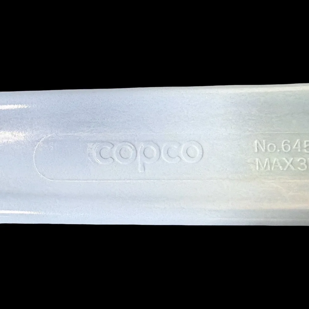 Copco Vintage Light Blue Melamine Slotted Spoon